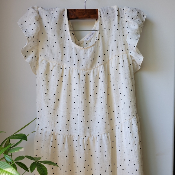 Blu Pepper Dresses & Skirts - black and cream dress